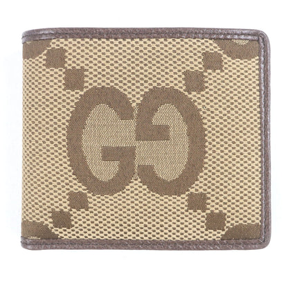 Gucci Jumbo GG Canvas Bifold Wallet