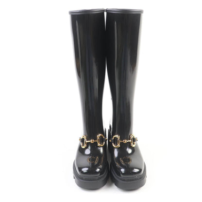 Gucci Horsebit Rubber Long Boots