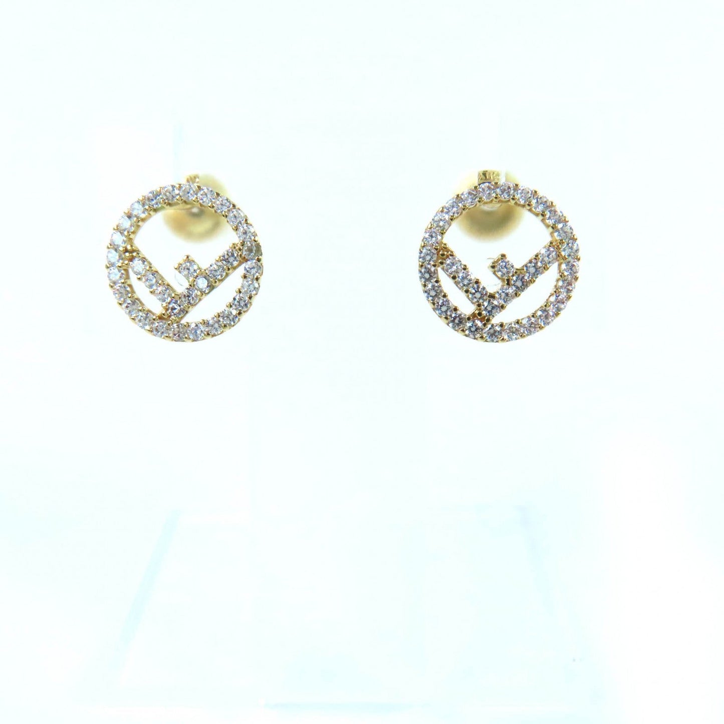 Fendi Pierce F Earrings