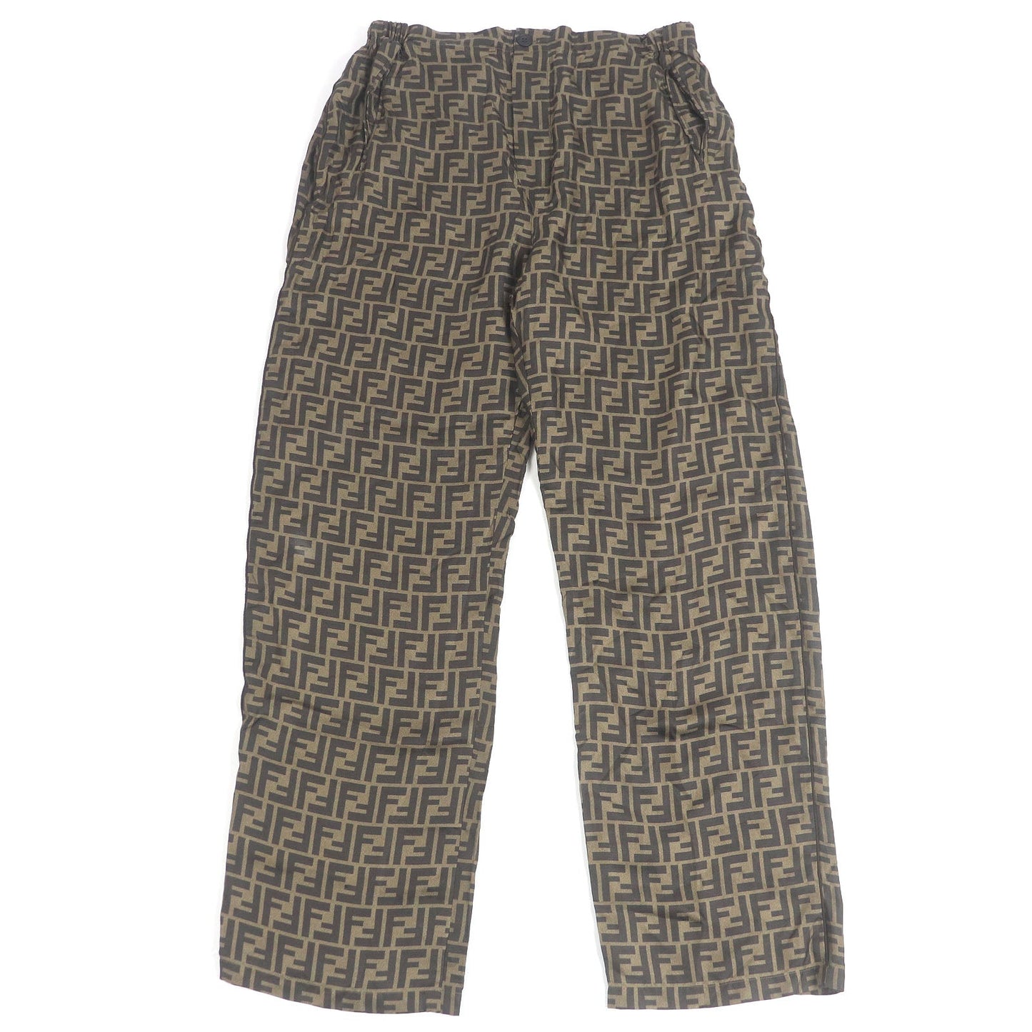 Fendi FF logo Zucca Cotton Pants