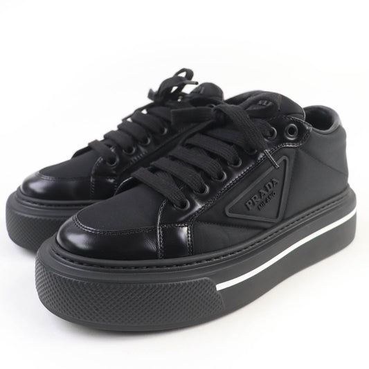 Prada Re-Nylon Leather Sneakers