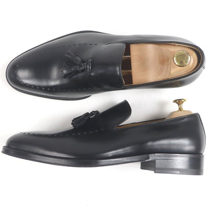Gucci Tassel Leather Loafers