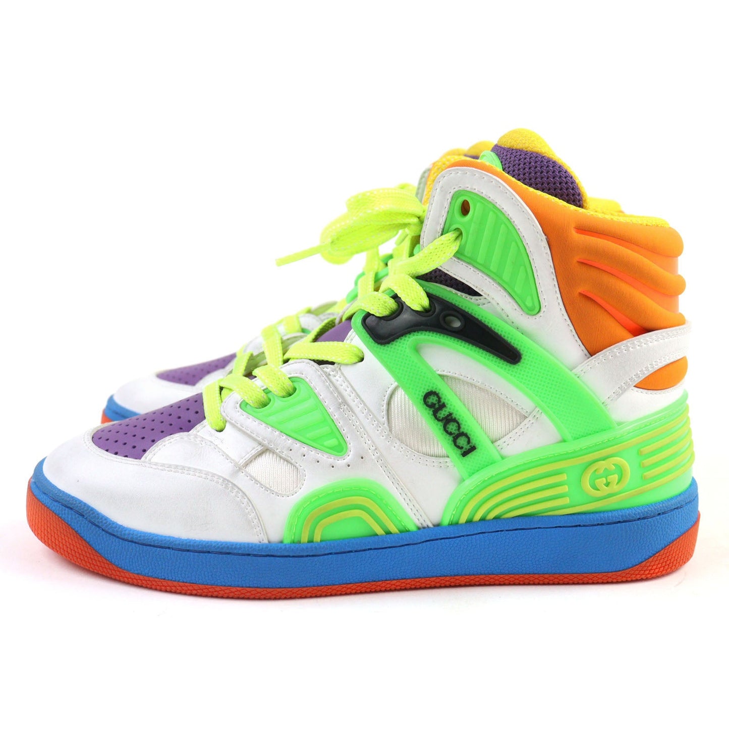 Gucci Interlocking G logo Vintage High Cut Sneakers