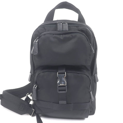 Prada Triangle logo Nylon Sling Bag
