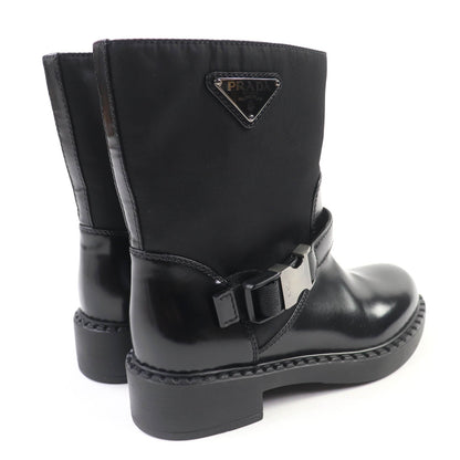Prada Re-Nylon Leather Boots