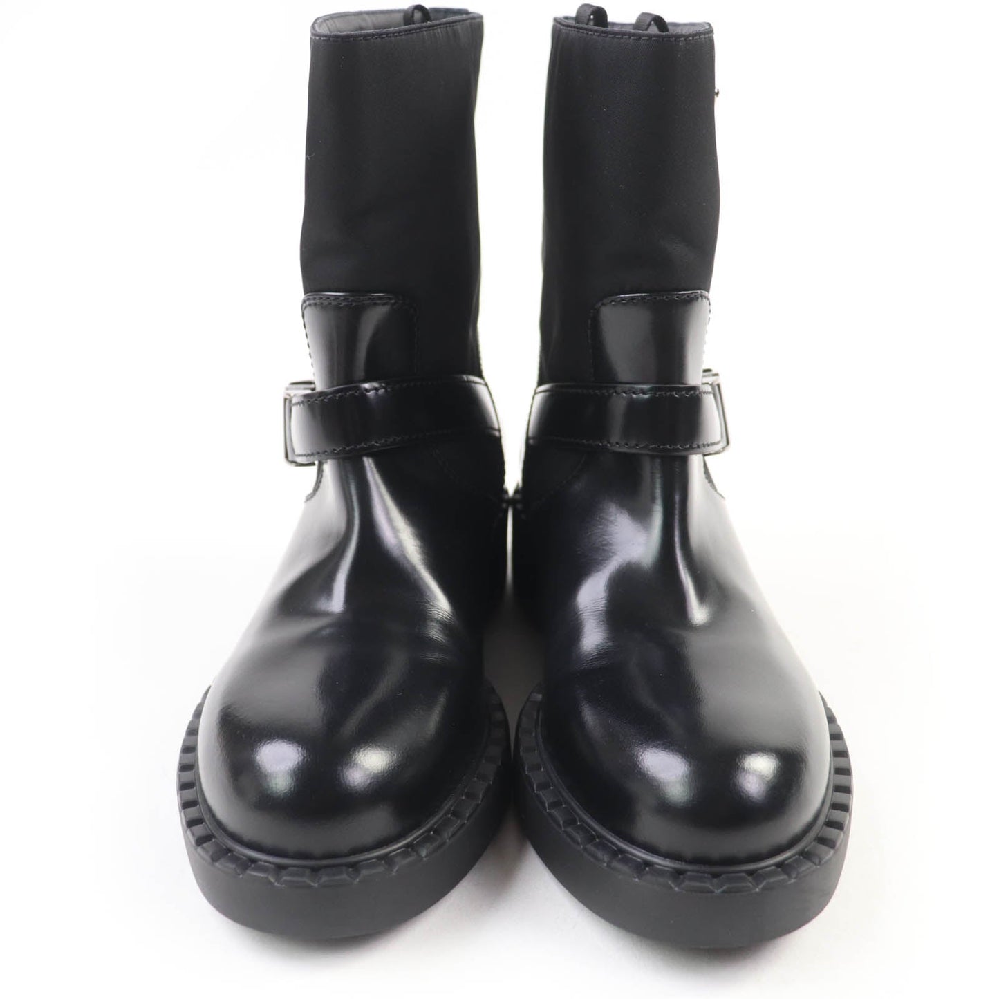 Prada Re-Nylon Leather Boots
