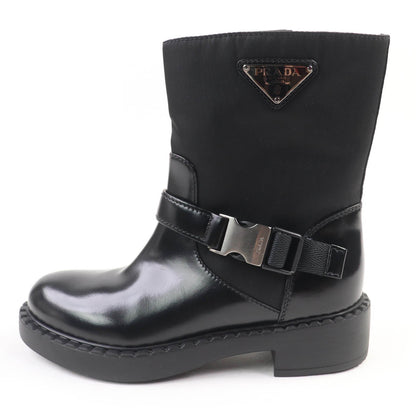 Prada Re-Nylon Leather Boots