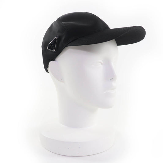 Prada RE-NYLON Triangle Logo Nylon Cap