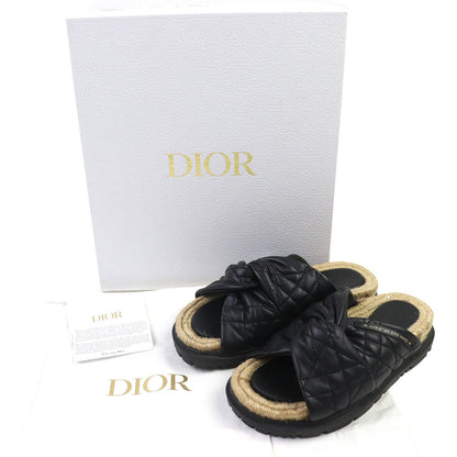 Christian Dior DTWIST Cannage quilted calfskin Sandals