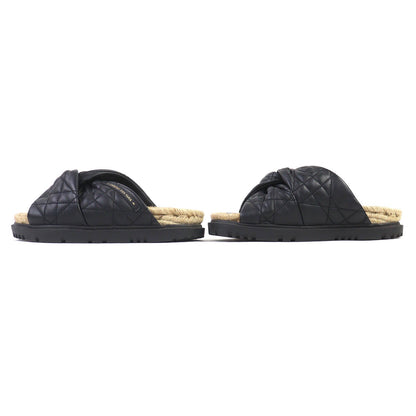 Christian Dior DTWIST Cannage quilted calfskin Sandals