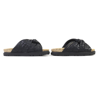 Christian Dior DTWIST Cannage quilted calfskin Sandals