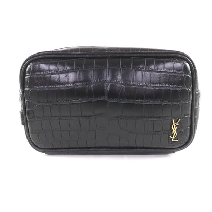 Saint Laurent Paris Leather Pouch