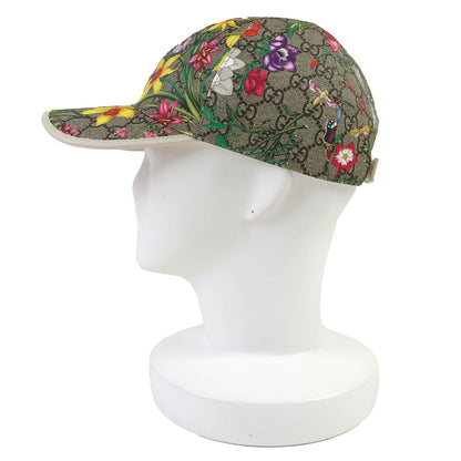 Gucci GG Supreme Flora Baseball Cap