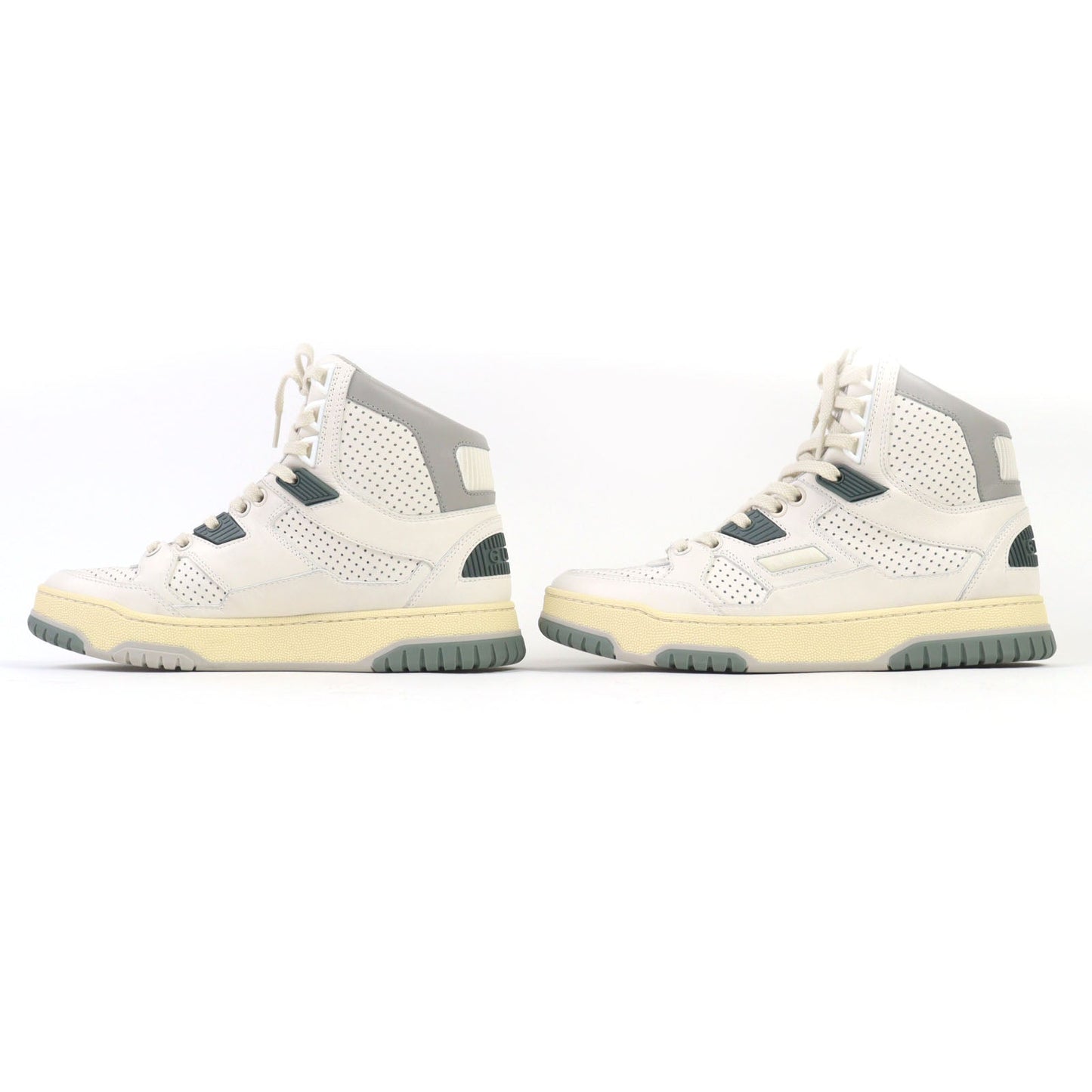 Gucci Interlocking G Leather High-top Sneakers