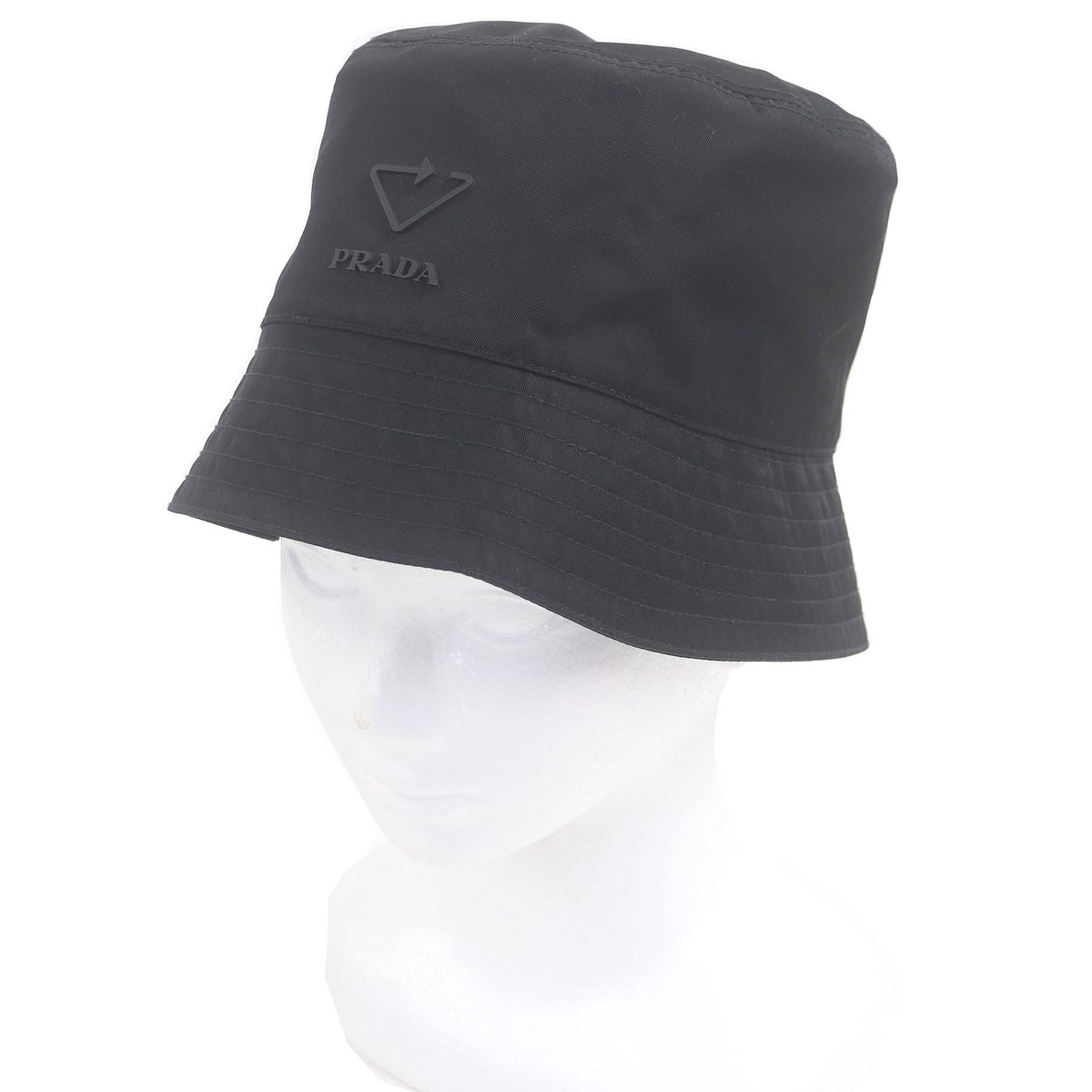 Prada Triangle logo Re-Nylon Hat