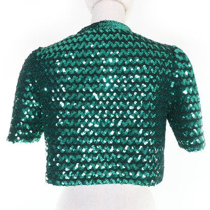 Gucci Sequined Acrylic Bolero Jacket