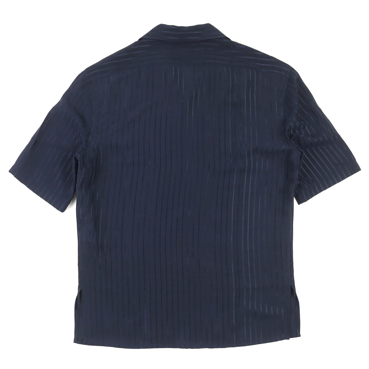 Saint Laurent Paris Silk Short Sleeve Shirt