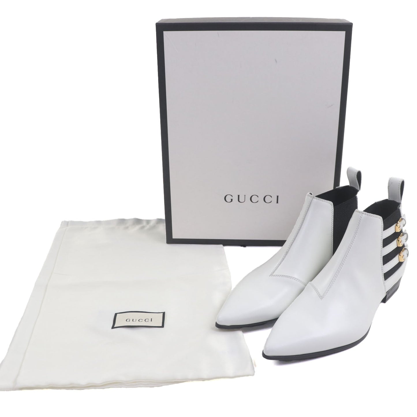 Gucci Leather Short Boots