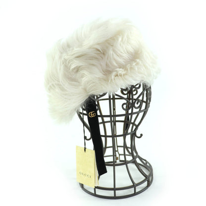 Gucci GGMetal Lamb Fur Hat