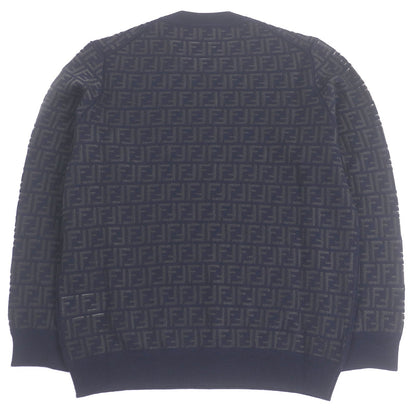 Fendi FF Logo Zucca Wool Sweater