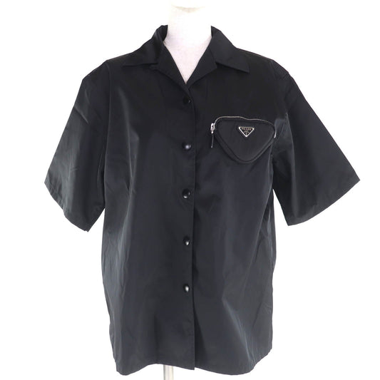 Prada Recycled Polyamide Short Sleeve Shirt