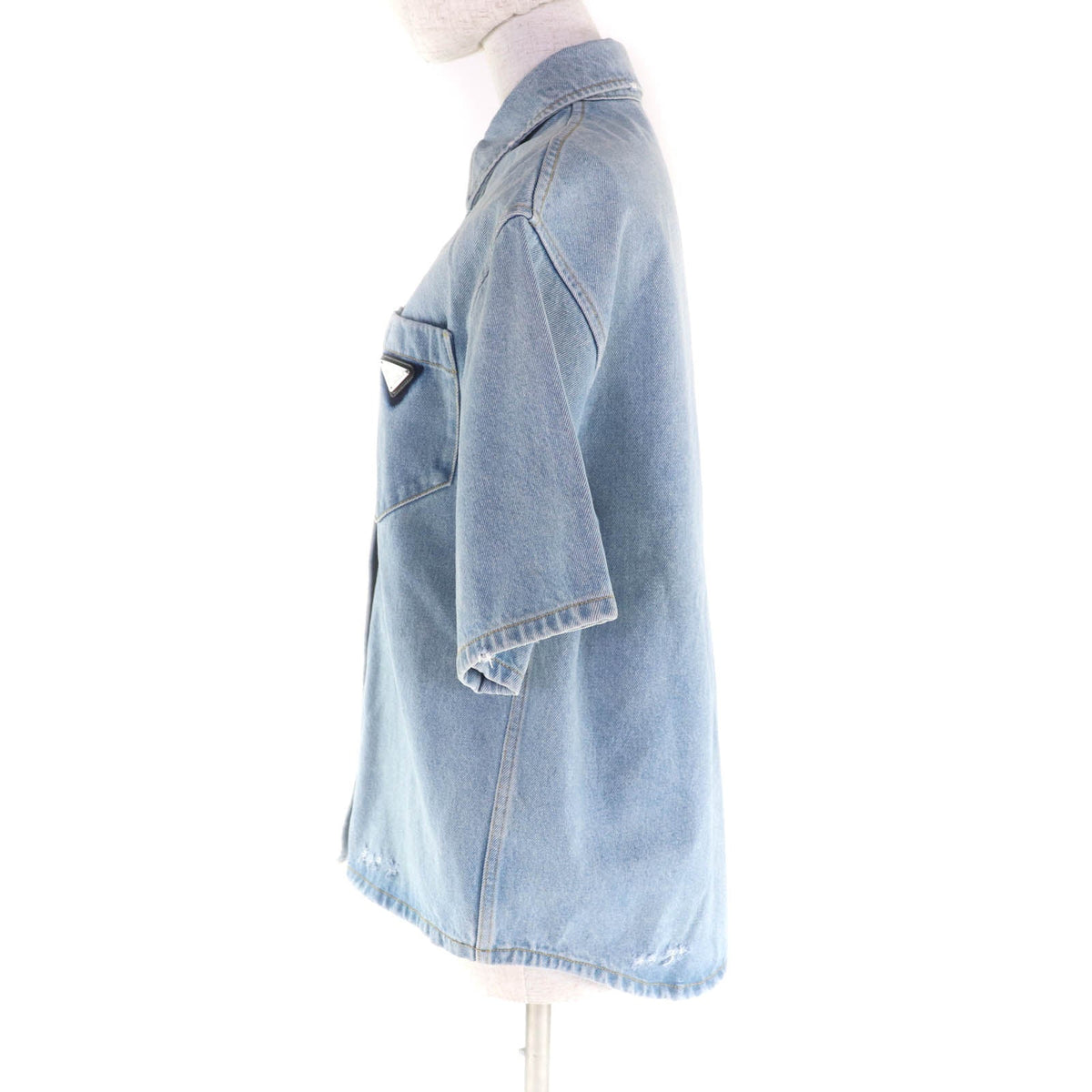 Prada Organic Denim Cotton Shirt