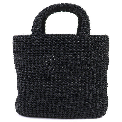 Prada 1BG422 Raffia Tote Bag