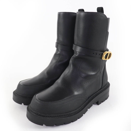 Christian Dior DIOR EMPREINTE Leather Boots