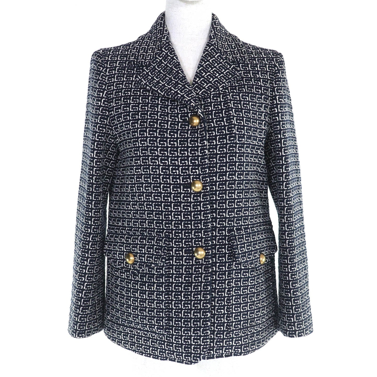 Gucci GG Signature Jacquard Wool Jacket