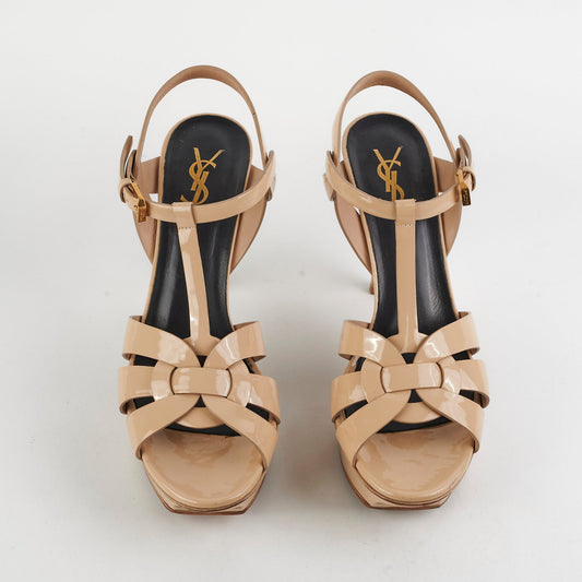 Saint Laurent Tribute Beige Heels Size 39.5