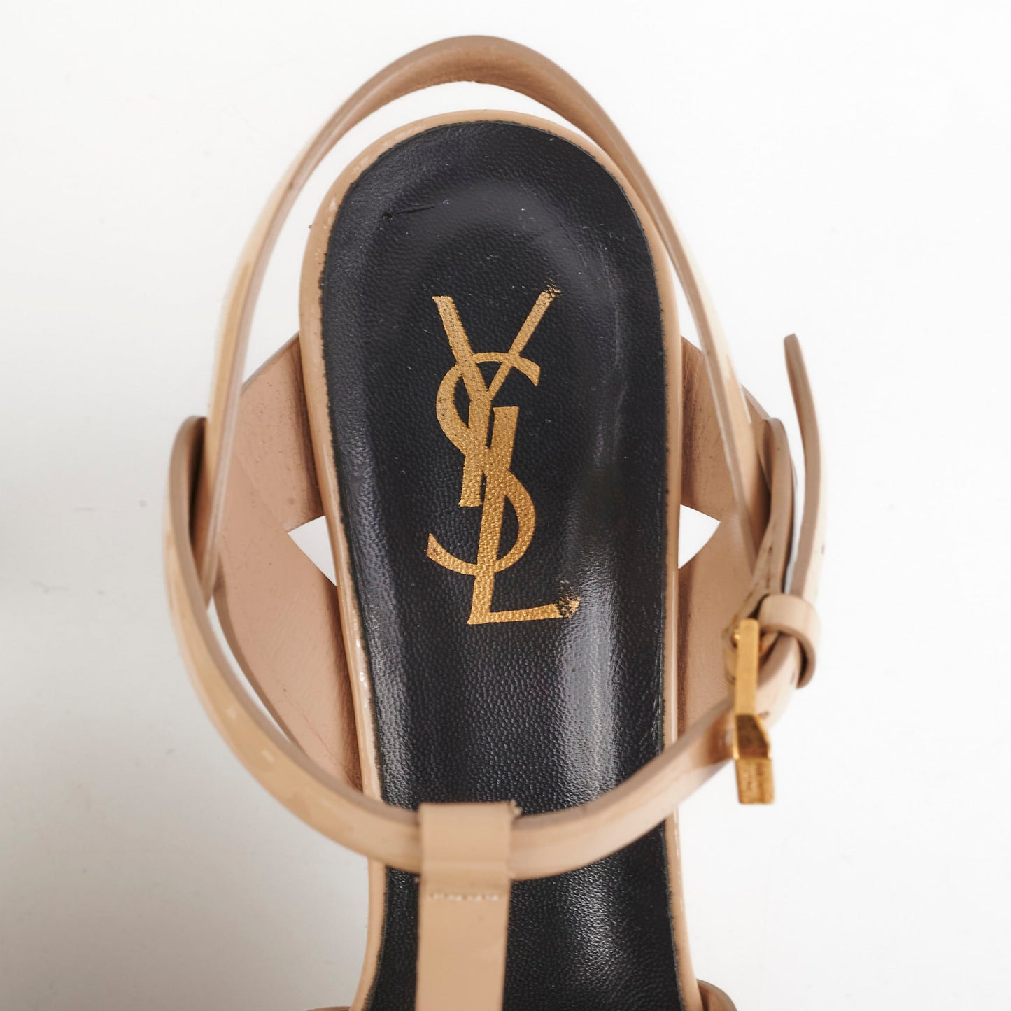 Saint Laurent Tribute Beige Heels Size 39.5