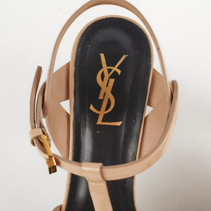 Saint Laurent Tribute Beige Heels Size 39.5