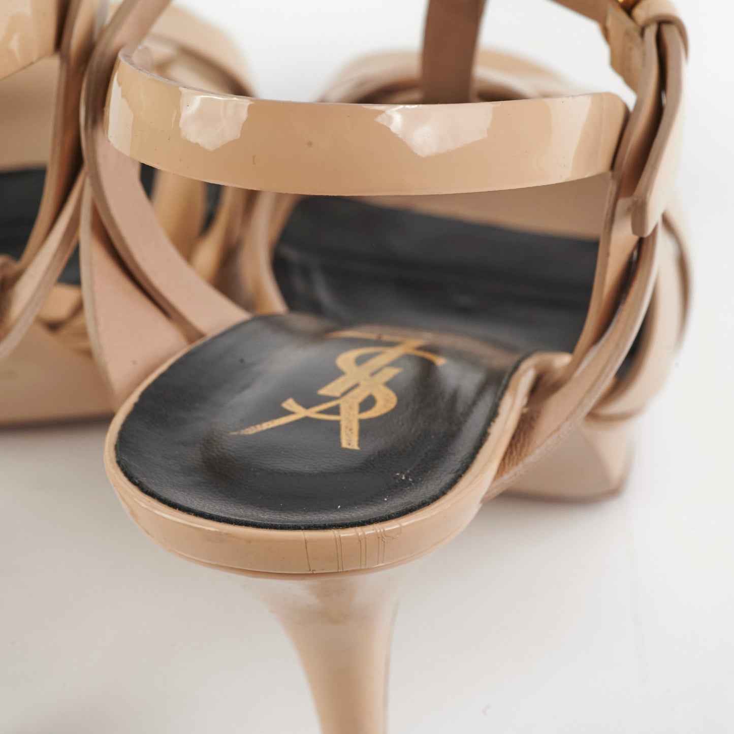 Saint Laurent Tribute Beige Heels Size 39.5