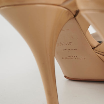 Saint Laurent Tribute Beige Heels Size 39.5