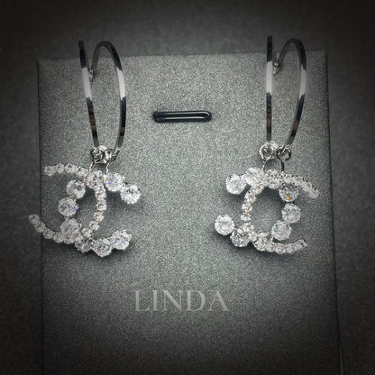 Double C earrings