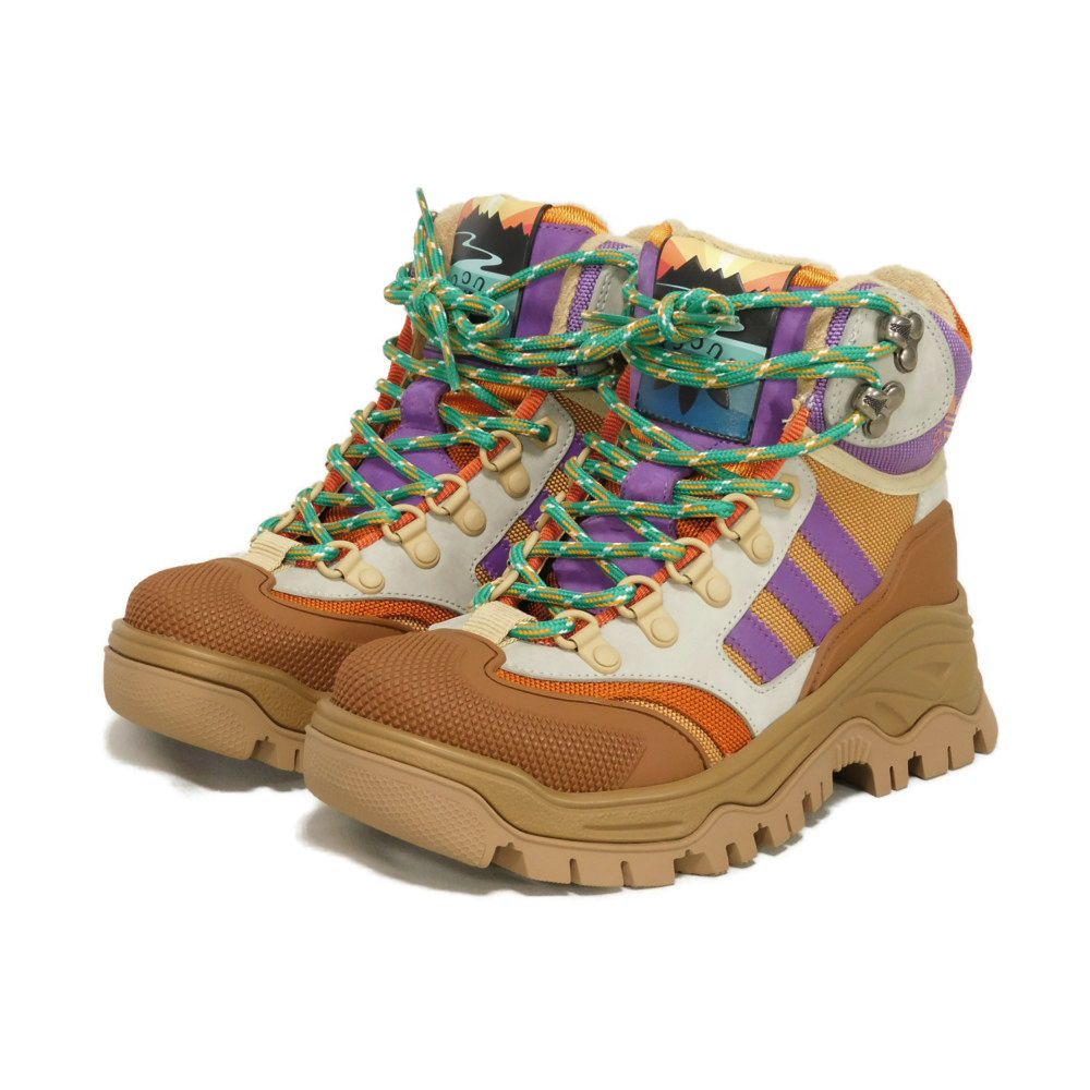 Gucci adidas Trekking Shoes Fabric Boots