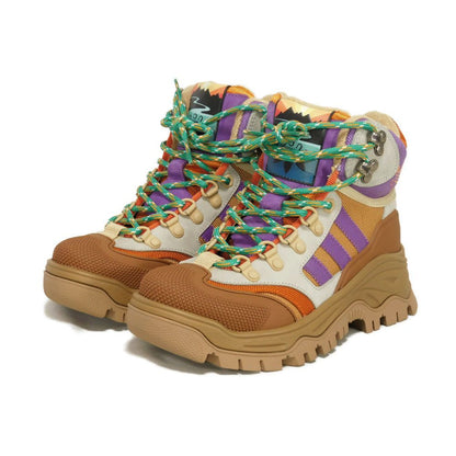 Gucci adidas Trekking Shoes Fabric Boots