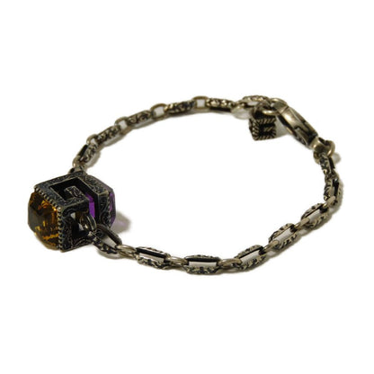 Gucci G Cube Crystal Ag925 Bracelet