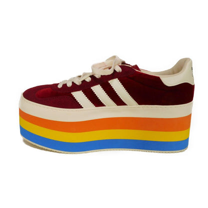 Gucci Gazelle Platform Velvet Sneakers