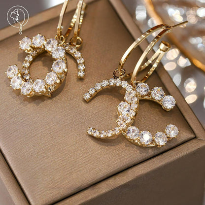 Double C earrings