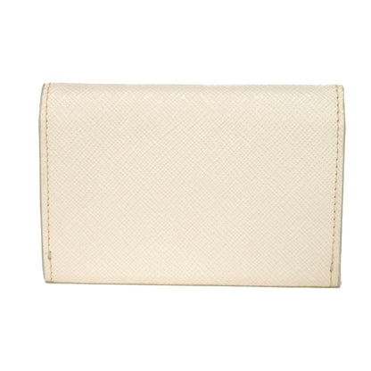 Prada Saffiano Triangle Card Case