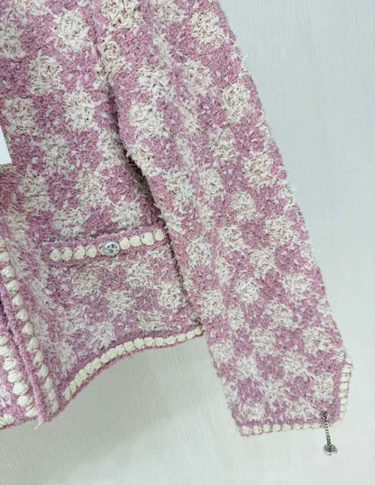 Chanel 23s pink and purple jacket