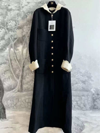Chanel 20 Black Maxi Dress