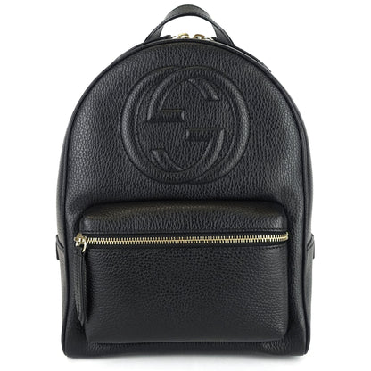 Gucci Soho Leather Chain Backpack