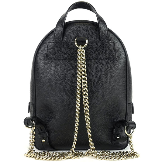 Gucci Soho Leather Chain Backpack
