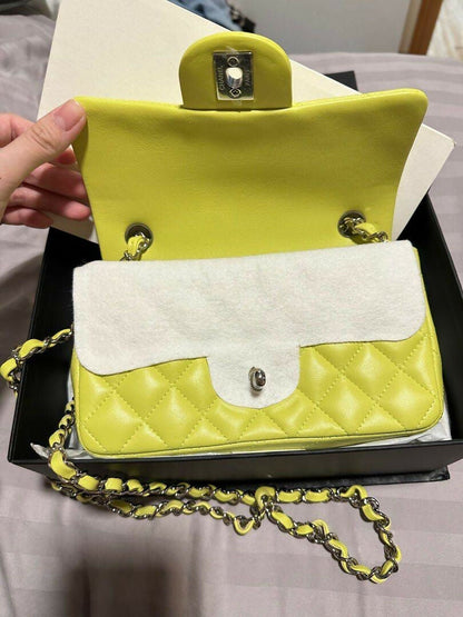 Chanel Mini Neon Flap Bag