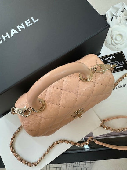 Chanel (21) Coco Handle Mini Flag Bag