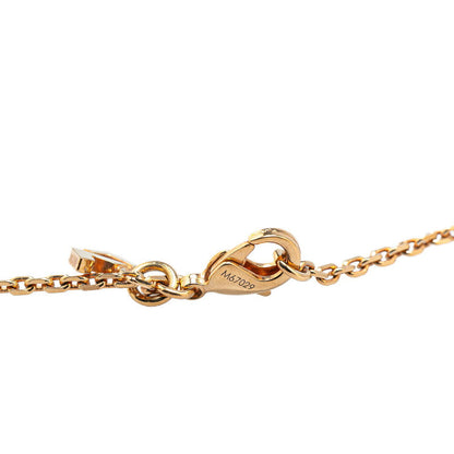 Louis Vuitton Gold Silver Pandantif Spiky Valentine Necklace M67029