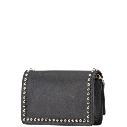Fendi Karl Lagerfeld Monster Leather Fur Wallet Chain
