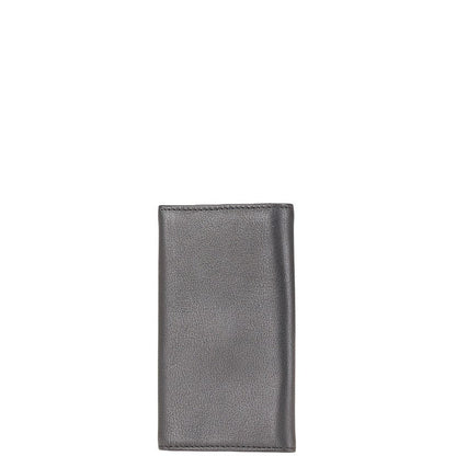 Dior Logo Plate Leather Key Case